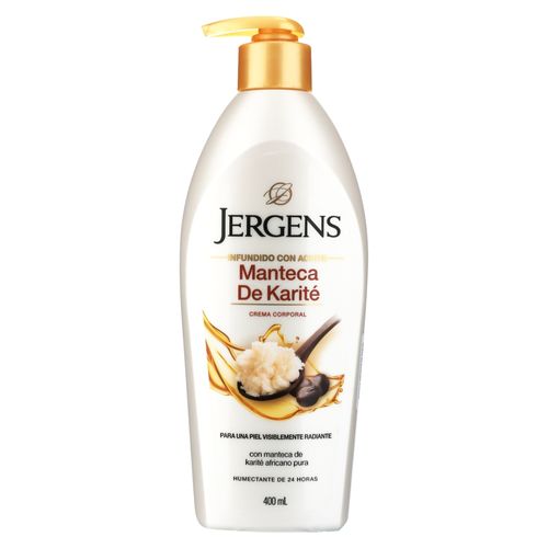 Crema Jergens Corpo Manteca Karite 400ml