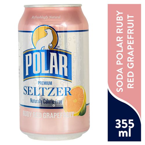 Soda Polar Ruby Red Grapefruit Selt 12oz