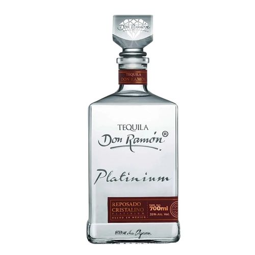 Tequila Donramon Repos Cristal Plat700ml