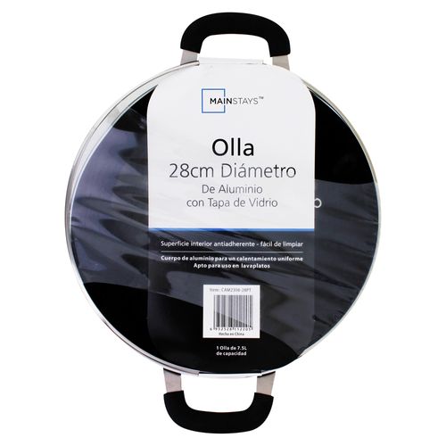 Olla Con Tapa 28 Cm Mainstays