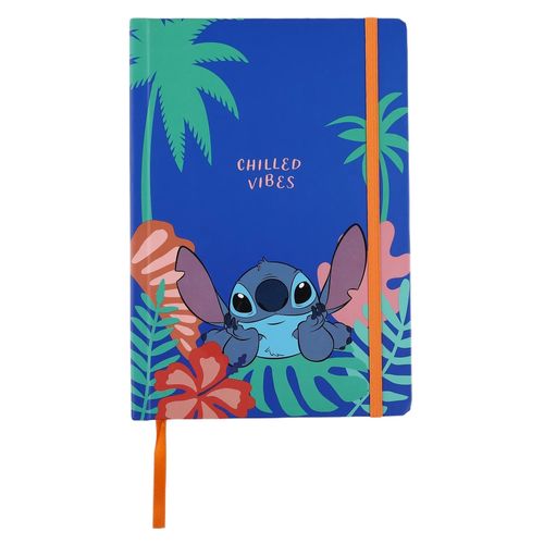 Libreta Stitch rayada -120 hojas