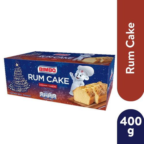 Panque Bimbo Rum Cake 400gr