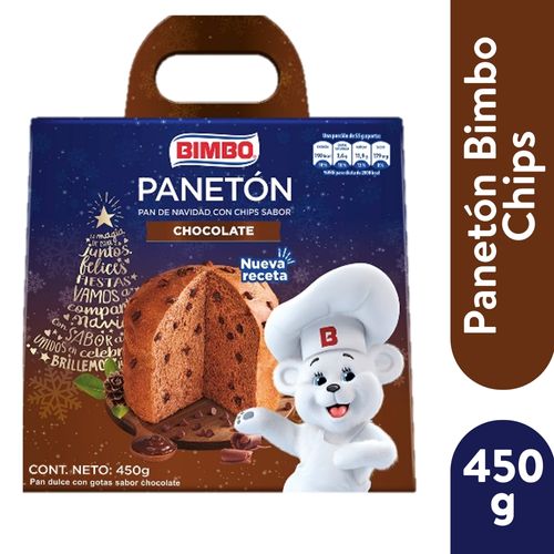 Paneton Chips Choco 450gr