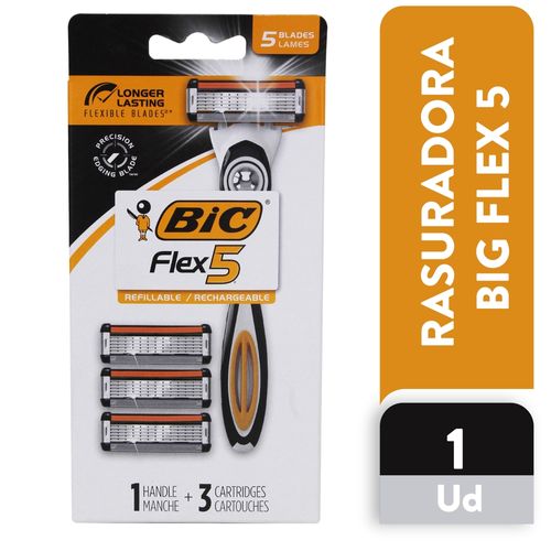 Rasuradora Bic Hybrid 5 Flex Recargable