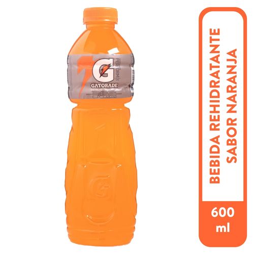 Gatorade Bebida Hidratante Naranja 600Ml