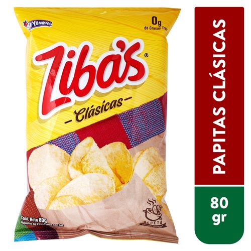 Papitas Yummies Estilo Clasico- 80gr