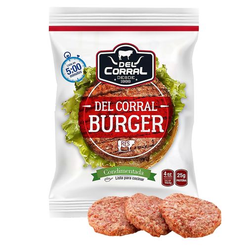 Torta Del Corral De Hamburguesa - 454 g