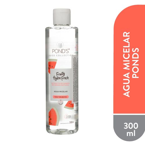 Agua Micelar Ponds Hidratante Aroma Sandia 300ml