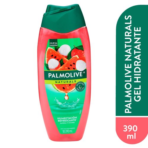 Gel Bano Palmolive Sandia Y Lychee 390ml