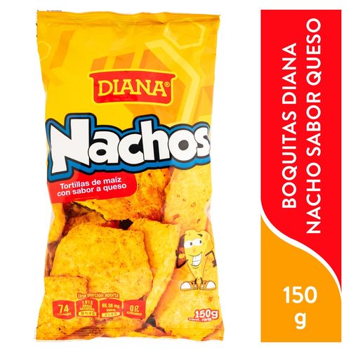 Boquitas Diana Nacho Sabor A Queso- 150 g