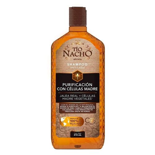 Shampoo Tio Nacho Purificador Celulas Madre 415ml