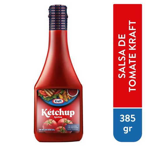 Salsa de Tomate Kétchup Kraft - 385 g