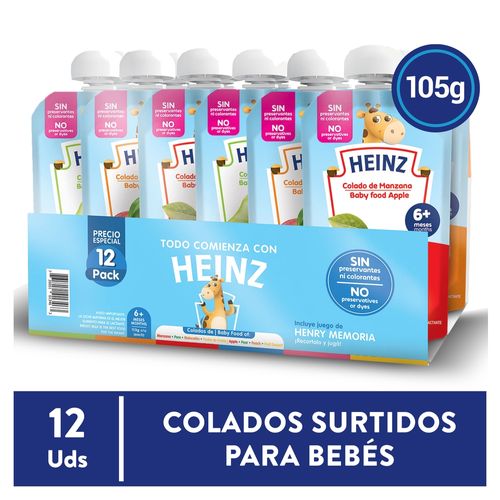 Colado Heinz Doy Pack 12pack Surt - 1260 g