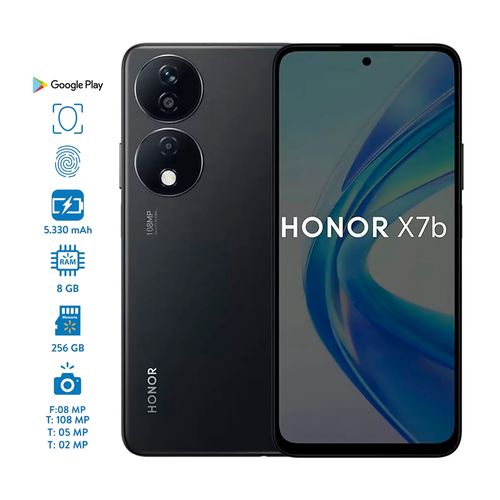 Celular Honor X7B  8GB RAM y 256GB almacenamiento