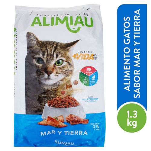 Alim Para Gatos Alimiau Mar Y Tie 3000Gr