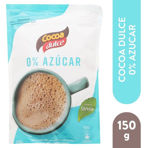 Mezcla Para Bebida Cocoa Dulce Sin Azucar -  150gr