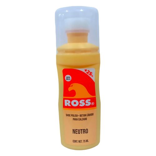 Betun Ross Liquido Calzado Neutro 75 Gr