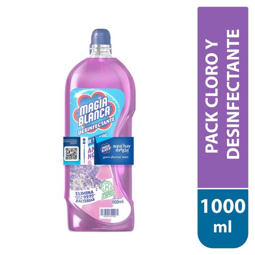 Cloro y desinfectante Magia Blanca pack -1900 ml