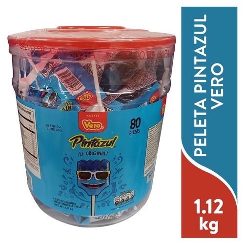 Paleta Vero Pintazul 80 pzs - 1.12 kg