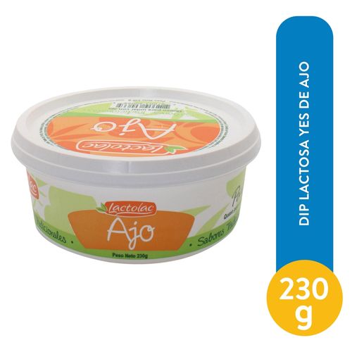 Dip Lactosa Yes De Ajo - 230gr