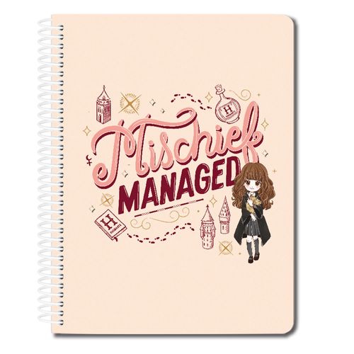 Cuaderno Nottas Pro 120H 3 Mat Harry Potter - unidad