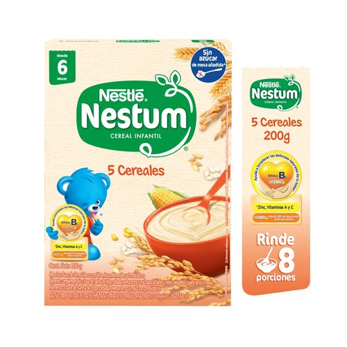 NESTUM 5 Cereales Cereal Infantil Caja 200g