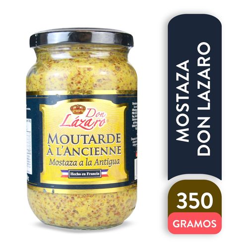 Mostaza A La Antigua Don Lazaro 350gr