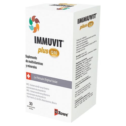 Immuvit Plus Q10 30 Ea