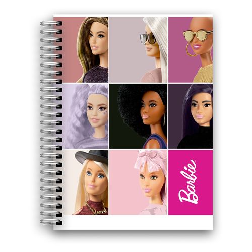 Cuaderno Doble Marca Pen+Gear 6 Materia Pasta dura 180 hojas Diseño Mattel - unidad