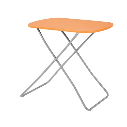 Ms Mesa Individual Plegable Naranja 71cm