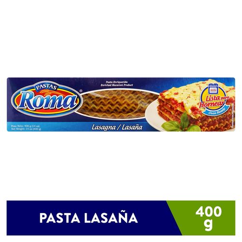 Past Roma Lasagna Lista Para Hornea 400G