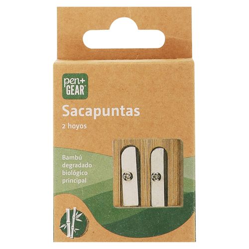 Sacapuntas Pen Gear reciclado - 2 agujeros