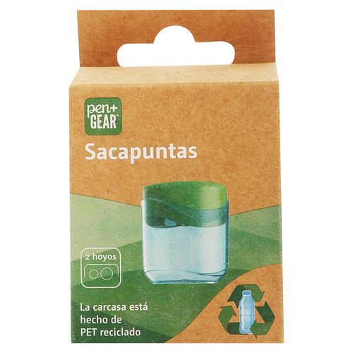 Sacapuntas Pen Gear reciclado - 2 agujeros
