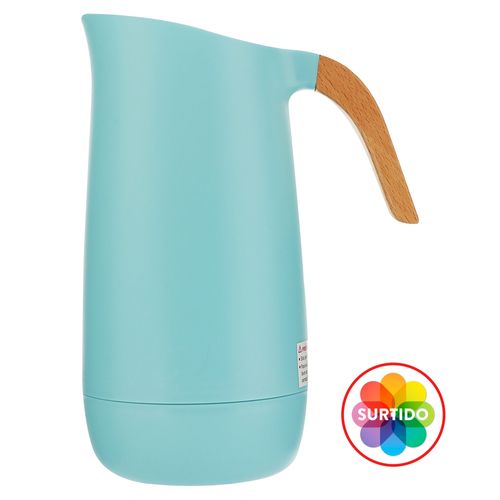 Termo Para Cafe Agarre Madera 1 L Ms