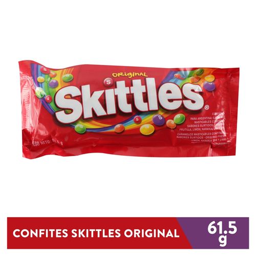 Dulce Skittles Original Bolsa - 61.5gr