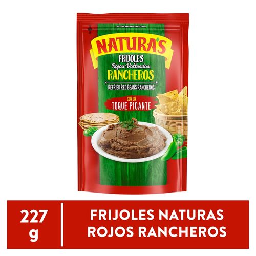 Frijoles Naturas Rojos Rancheros 227 Gramos