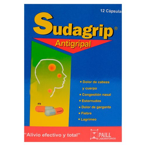 Sudagrip Antigripal 12 Capsulas