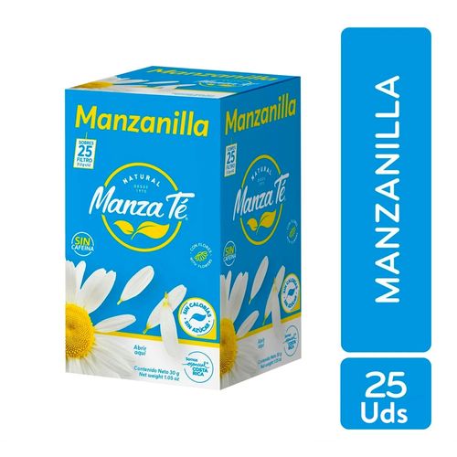 Té Manzanilla Manzate Caja 25 Uds -30gr