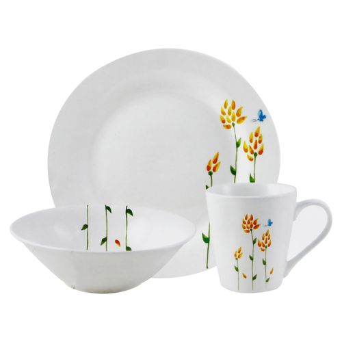 Vajilla de Porcelana Haus con Diseño de 12 piezas