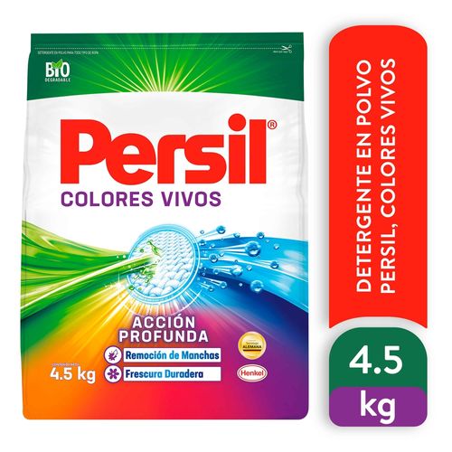 Deterg Polv Persil Colores Vivos 4500 Gr