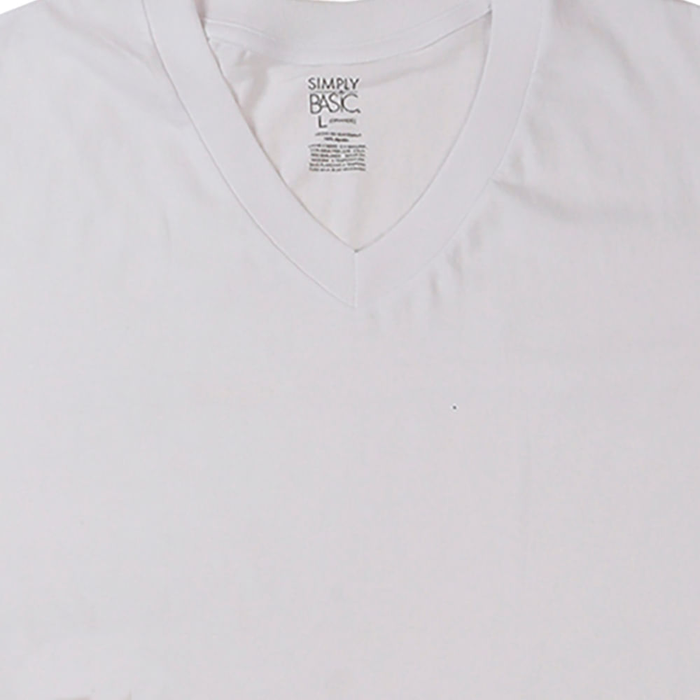 PLAYERA SIMPLY BASIC CAB CUELLO V T M - Walmart | Honduras