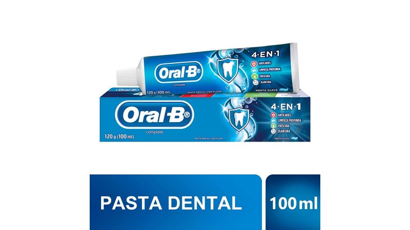 Comprar Pasta Dental Oral-B Complete 4En1 Con Flúor 120g Walmart