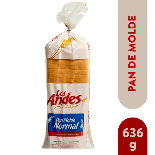 Molde Normal Pan Los Andes 636 Gr