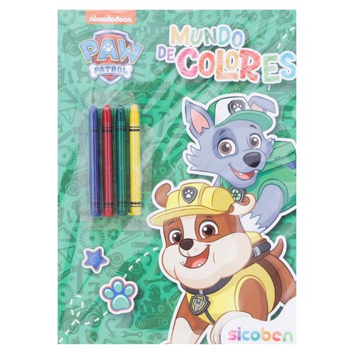 Libro Infantil Mundo Colores Paw Patrol2