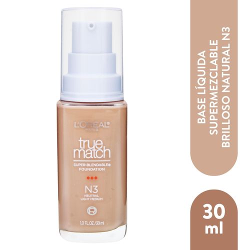 Base Loreal Neutr Ligth Medium N3 30 Ml