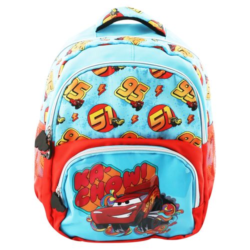 Mochila Pen + Gear diseño colorido de cars