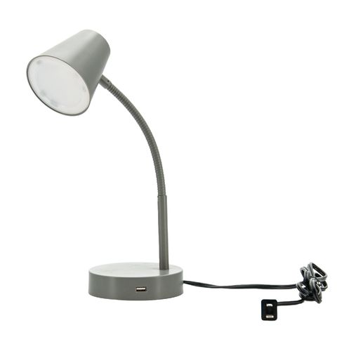 Lámpara Mainstays Led para escritorio con puerto USB 97
