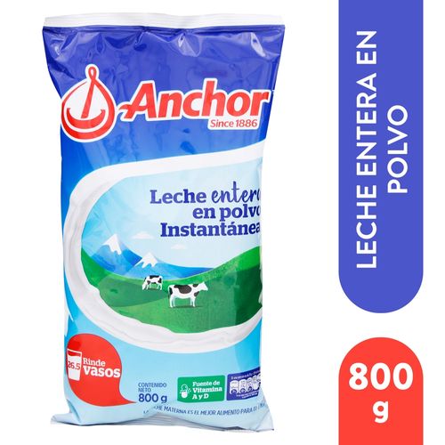 Anchor Leche Entera Instan 800 Gr