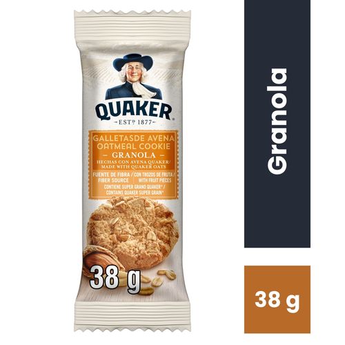Galleta de avena granola Quaker - 38 g