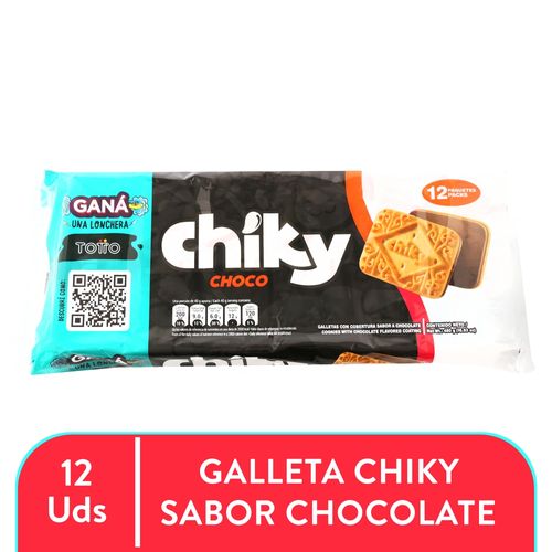 Galletas Chiky Pozuelo Chocolate - 480 g